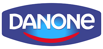 An image of the Danone logo