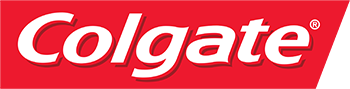 Red and white Colgate logo