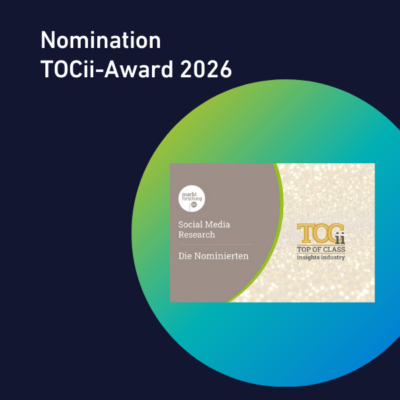Featured_ Nomination_eye_square_TOCii_Award_2026_marktforschung_de_Social_Media_Research